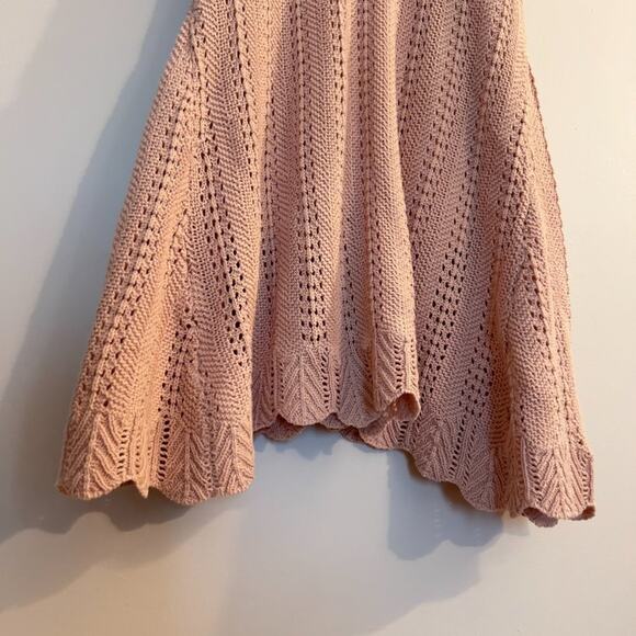 $11SALE!!! Freshman 1996 Adorable Knit Pastel Pink Dress Size L NWT - Picture 8 of 8